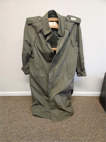 42 Long Trench Coat, shell only