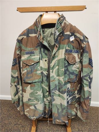 Large Long Air Force Jacket