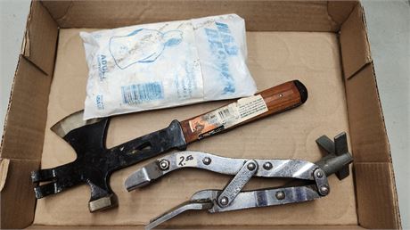 Roofing Tool & Valve Compressor & Miscellaneous Items