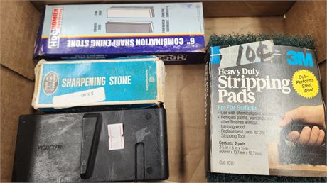 Heavy Duty Stripping Pads & Sharpening Stones & Miscellaneous Items