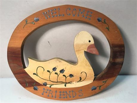 Welcome Friends Sign