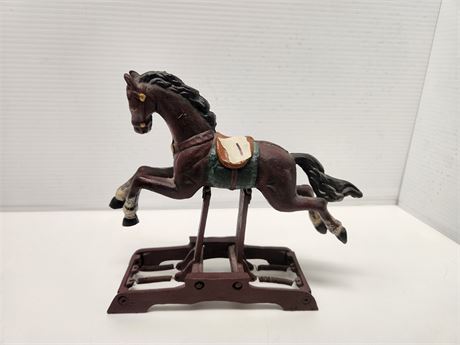 Cast Iron Rocking Horse