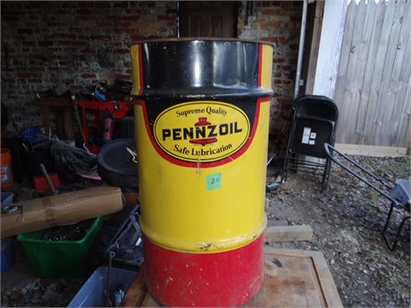 Metal 10 Gallon Can