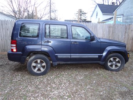 2008 Jeep Liberty Sport.