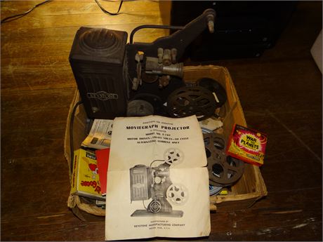 8mm Projector and Movies