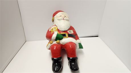Vintage Sitting Santa Claus