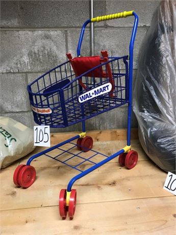 Kids Walmart Cart Toy