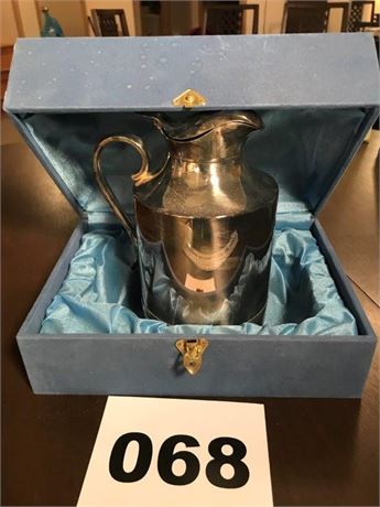 Unstamped Silver-Plate Pitcher