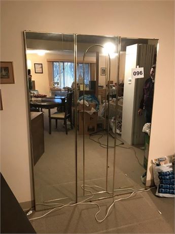 3 Panel Wall Mirrors