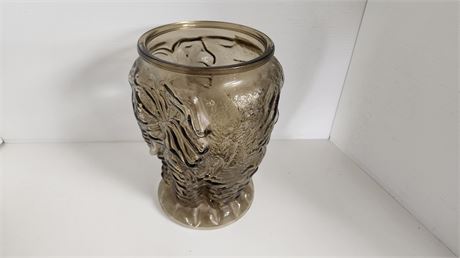 Heavy Glass Vase