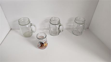 Lot Of Drinking Glasses