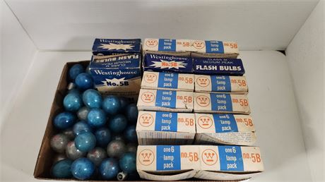 Lot Of Various Flash Bulbs
