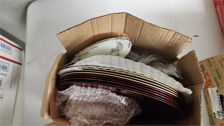 Lot Of Vintage Plates