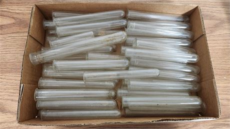 Lot Of Vintage Glass Test Tubes