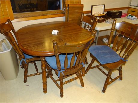 Table and chairs