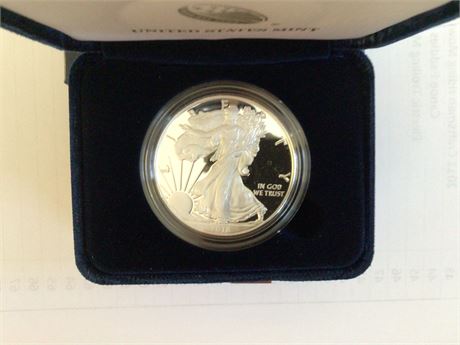2018 United States Mint Uncirculated Silver Dollar - 99% Silver