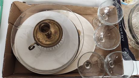 Lot Of Glassware