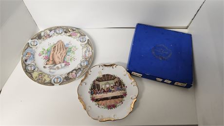 Lot Of Religious Decorative Plates