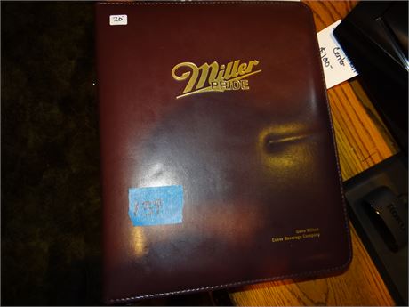 Vintage Miller Notebook