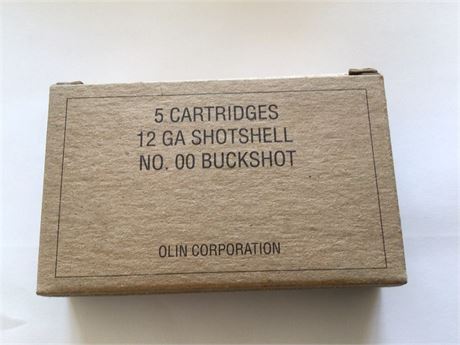 12 Gauge Double Buck Shot - 5 Rounds