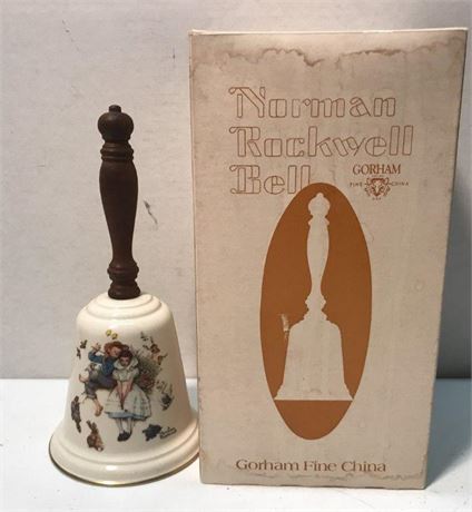 Gorham Fine China Norman Rockwell Bell