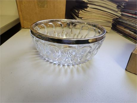 Lead Crystal Glass Bowl