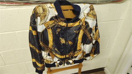2 Vintage Zipper Jackets & 2 Pajama Shirts