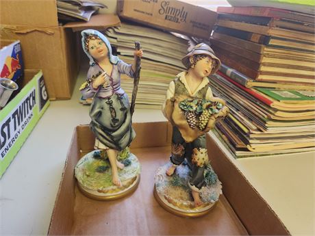 Boy & Girl Statues