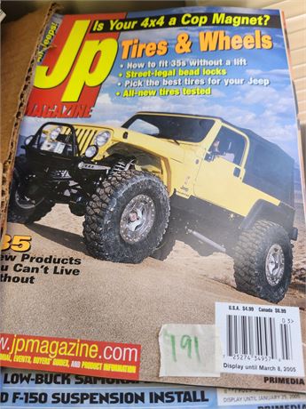 Large Lot Of Jeep & Off Road