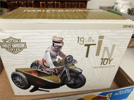 Harley Davidson Tin Toy Motorcycle