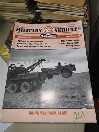 120Military Vehicles Magazines