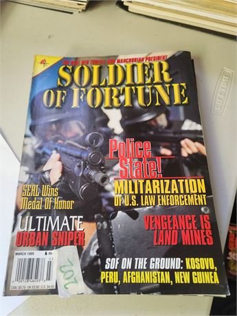 10 Soldier Of Fortune Magazines