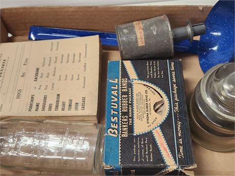 Glass Baby Bottle Butcher Note Pad