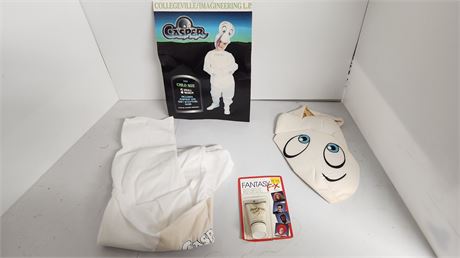Vintage Casper Children Costume. Size Small
