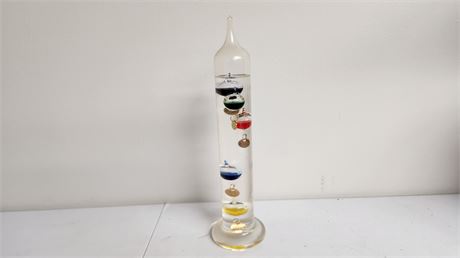 Galileo Glass Thermometer