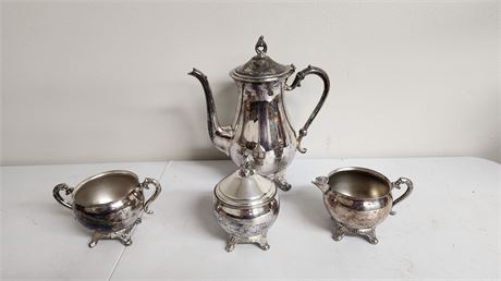 Lot Of Silver Plated Serving Items