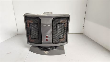 Patton Small Portable Heater. NOT TESTED & Vintage 5 Gallon Gas Can