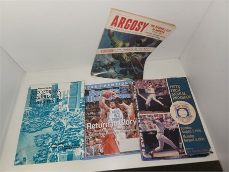 Lot Of Vintage Sports Magazines