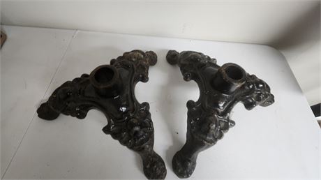 2 Cast Iron Stands
