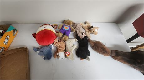Lot Of Plush Toys
