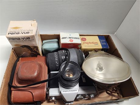Vintage camera equipment