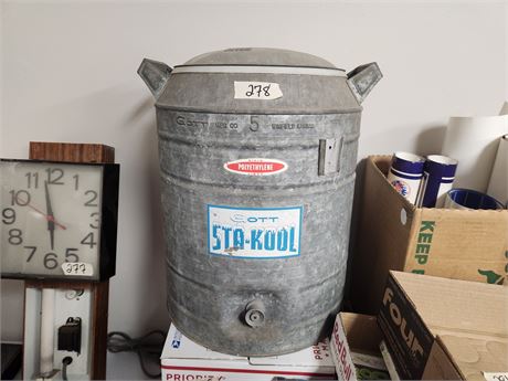 Sta-Kool Metal Drink Cooler