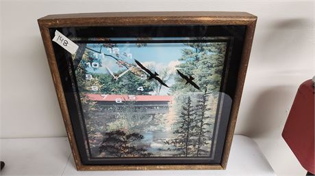 Wood Framed Clock