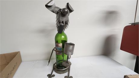 Dog Wine Bottle Holder