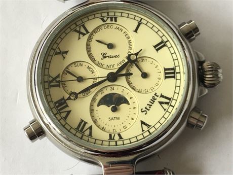Stauer Graves Watch with Box