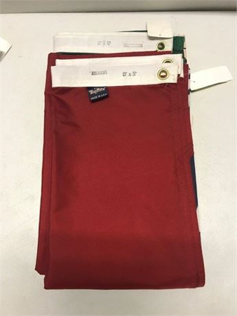 2 Flagsource State Flags 3' x 5' Washington & Arkansas