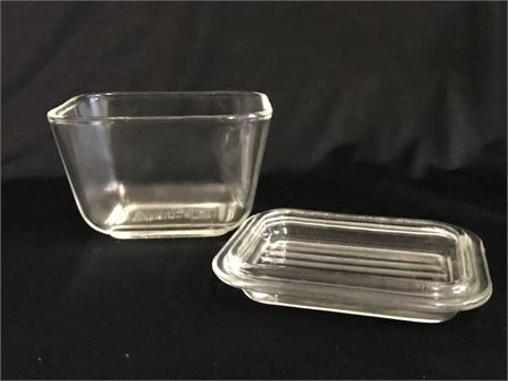 Pyrex Clear Refrigerator Dish &Lid