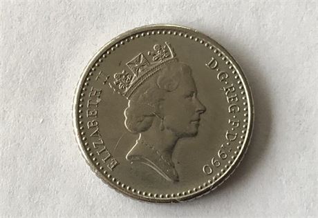 1990 U.K. Five Pence (#2)