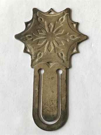 Genuine Silver-plate Bookmark