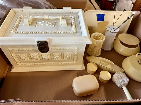 Sewing Box and Accessories